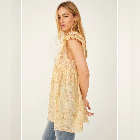 Free People Eva Tunic in Moon Combo - Picture 5 of 14